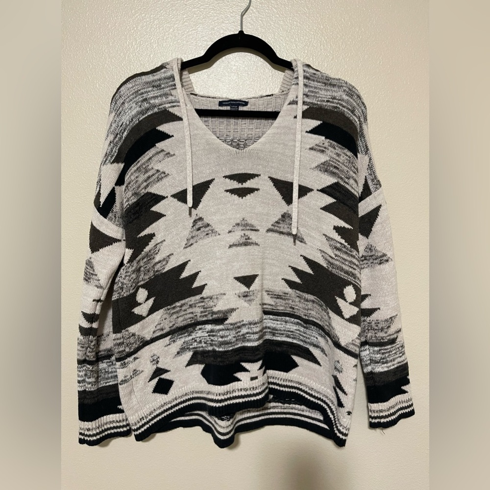 Knit Sweater Hoodie